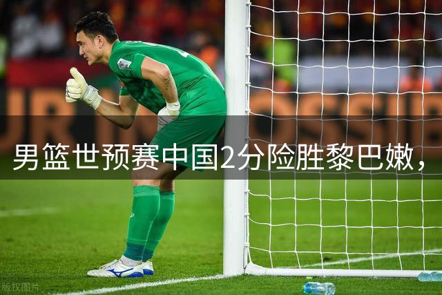 男篮世预赛中国2分险胜黎巴嫩，新人杨瀚森终场时刻制胜一击